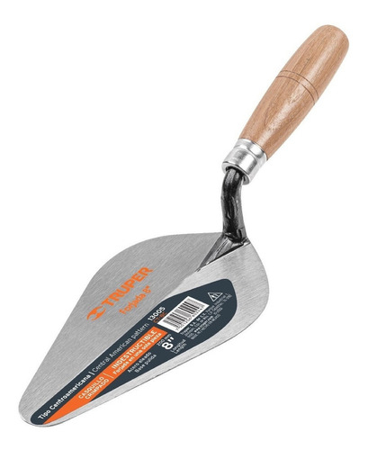 Cuchara Albañil Truper Forjada 8 Pulgadas Ct-8c