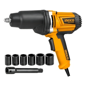 Llave De Impacto 1/2 Ingco Electrica 1050w + 6 Dados +regalo