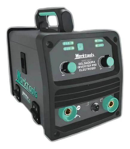 Soldadora Inverter Electrodo Y Mig Gas Less 140 Amps Gris Oscuro