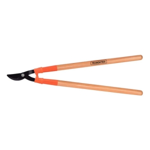 Tijera De Podar Con Mango De Madera 60cm Tramontina Color Naranja